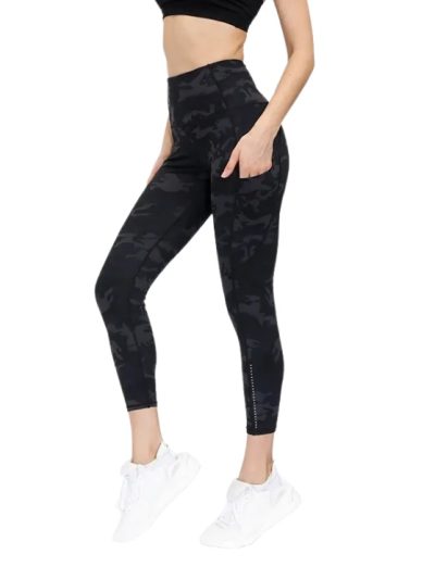 BLACK CAMO EXPLORE LEGGINGS