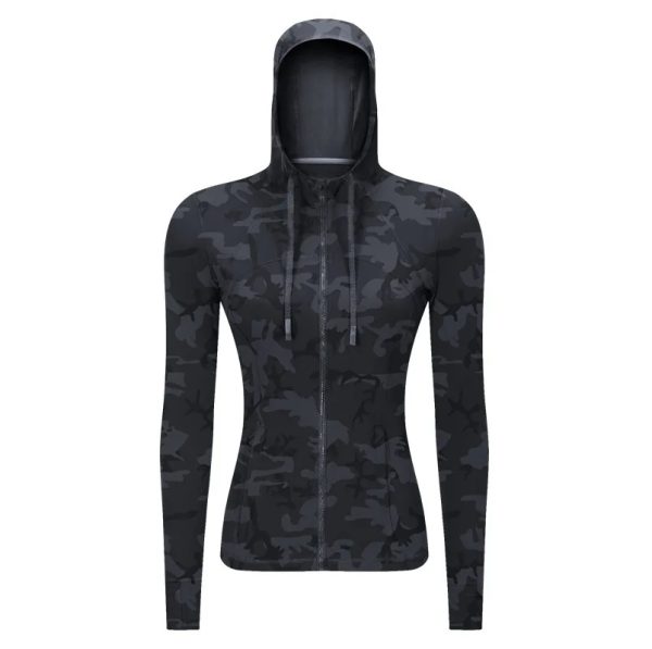 BLACK CAMO ACTIVE JACKET