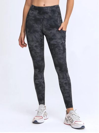 LEGGINGS EXPLORE – Tie Dye Grey