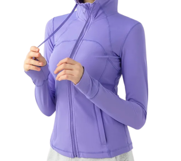 PURPLE ACTIVE JACKET - Image 2