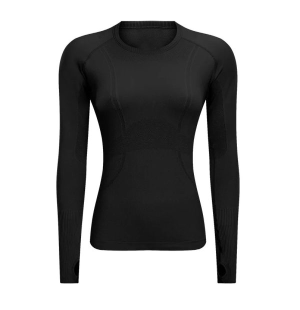 SEAMLESS CORE LS - Black