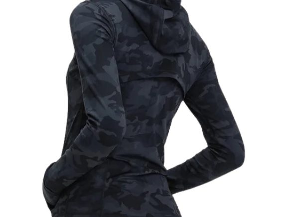 BLACK CAMO ACTIVE JACKET - Image 3
